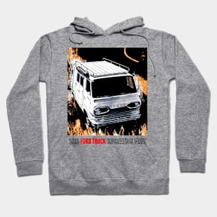 1963 FORD TRUCK RECREATION FLEET - advert Hoodie